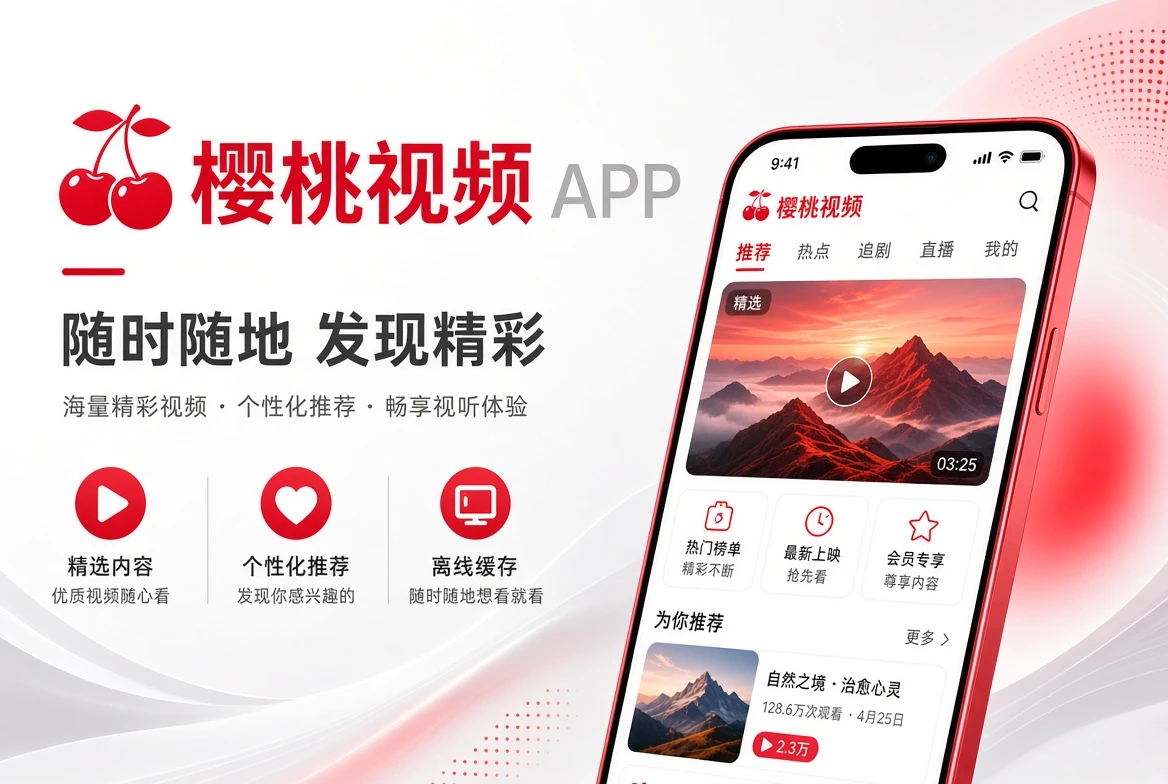 樱桃视频APP服务画面